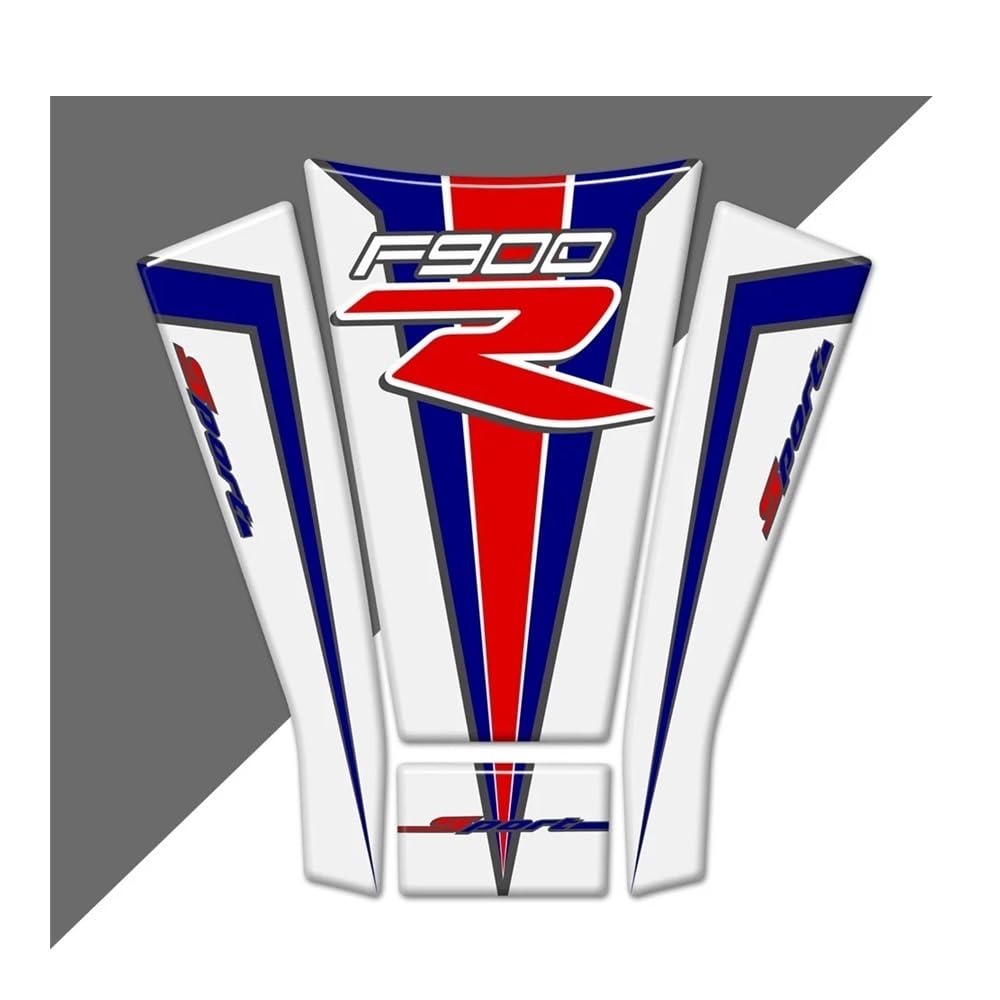 Motorcycle Tank Pad Protection Tank Pad for F900R F900 F 900 R Stickers Decals Fuel Tankpad Fishbone Protector Motorcycle 2019 2020 2021 2022 Traction Decal