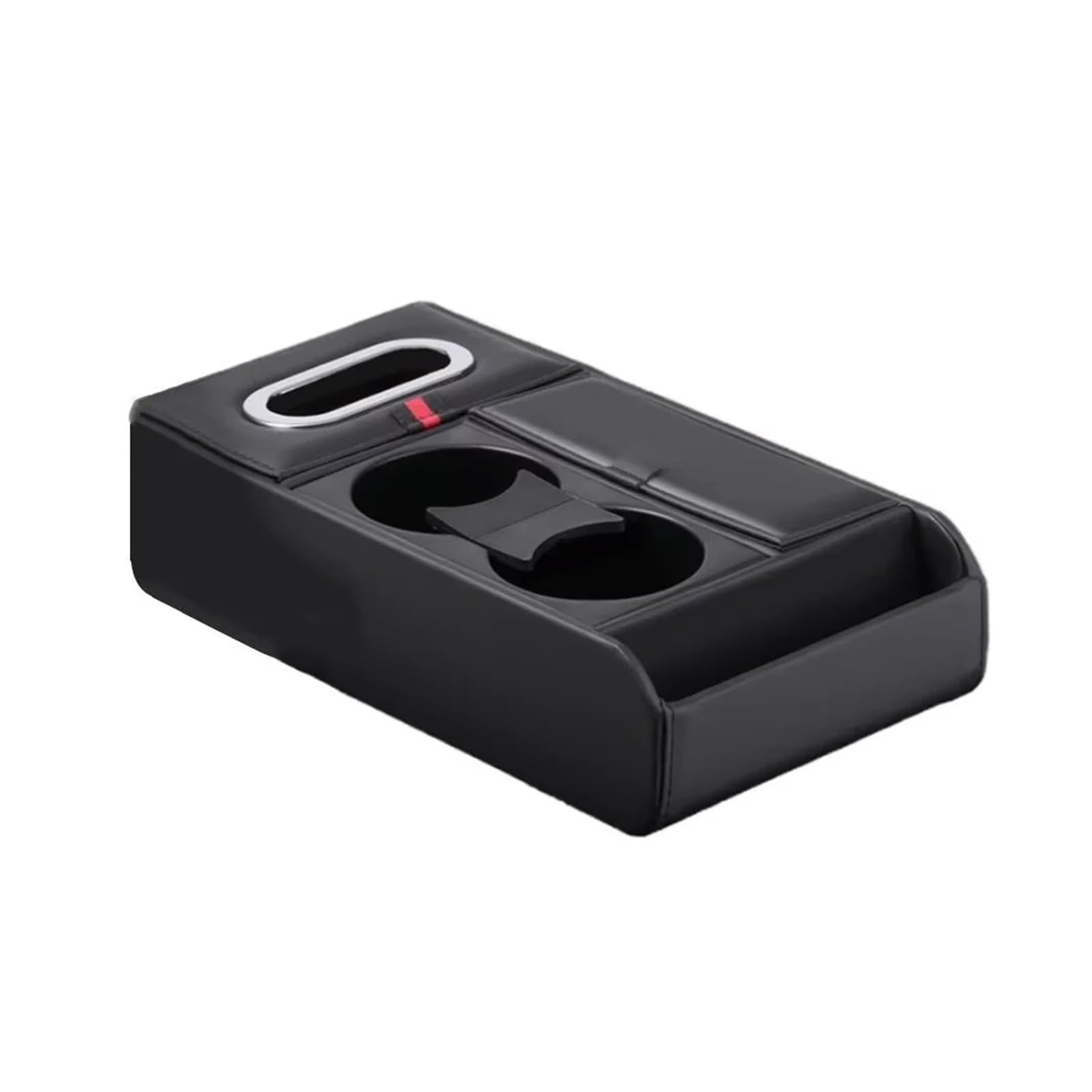 HIVZIVCCIK Armrest Storage Box Multifunctional Car Armrest Pad Storage Box Heightening Cushion Tissue Cup Holder Organizer Interior Accessories Center Console Organizer Tray(3)