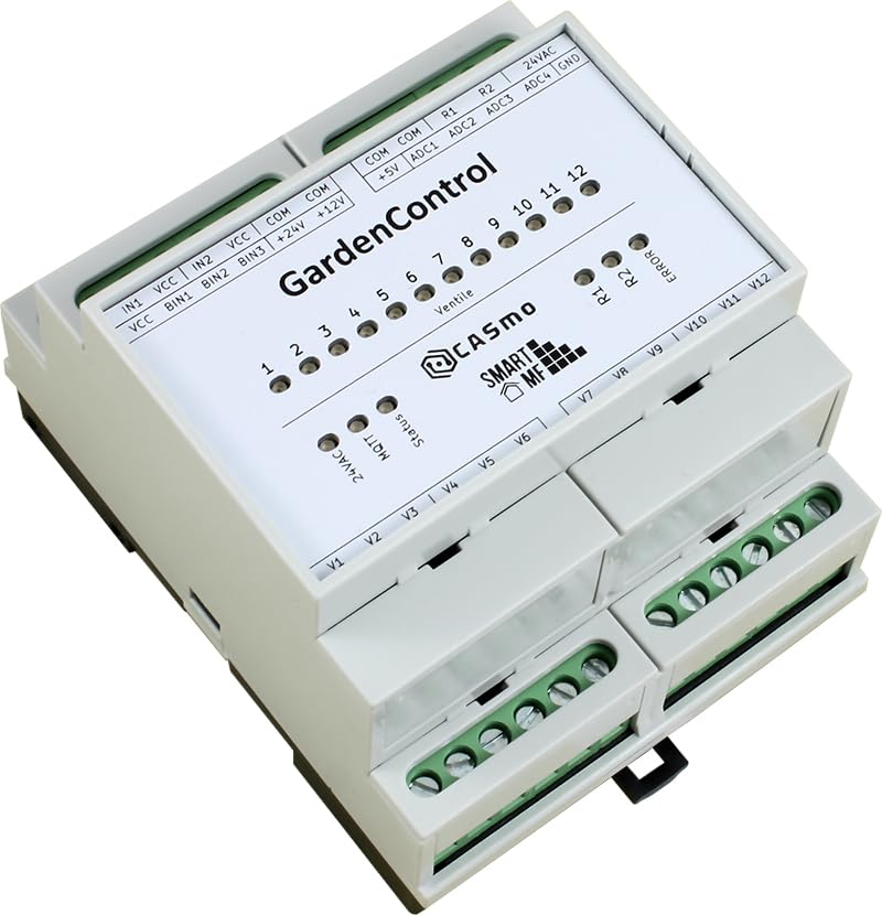CASmo-GC-ESP, der smarte Bewässerungscontroller bringt Ihre Garten- und Anlagenbewässerung auf das nächste Level.