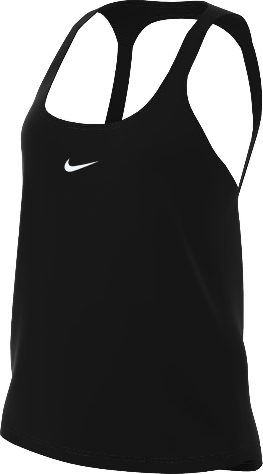 Nike Womens Training Pro Dri-FIT Elastika Tank Top, Black/White, Size M, Women