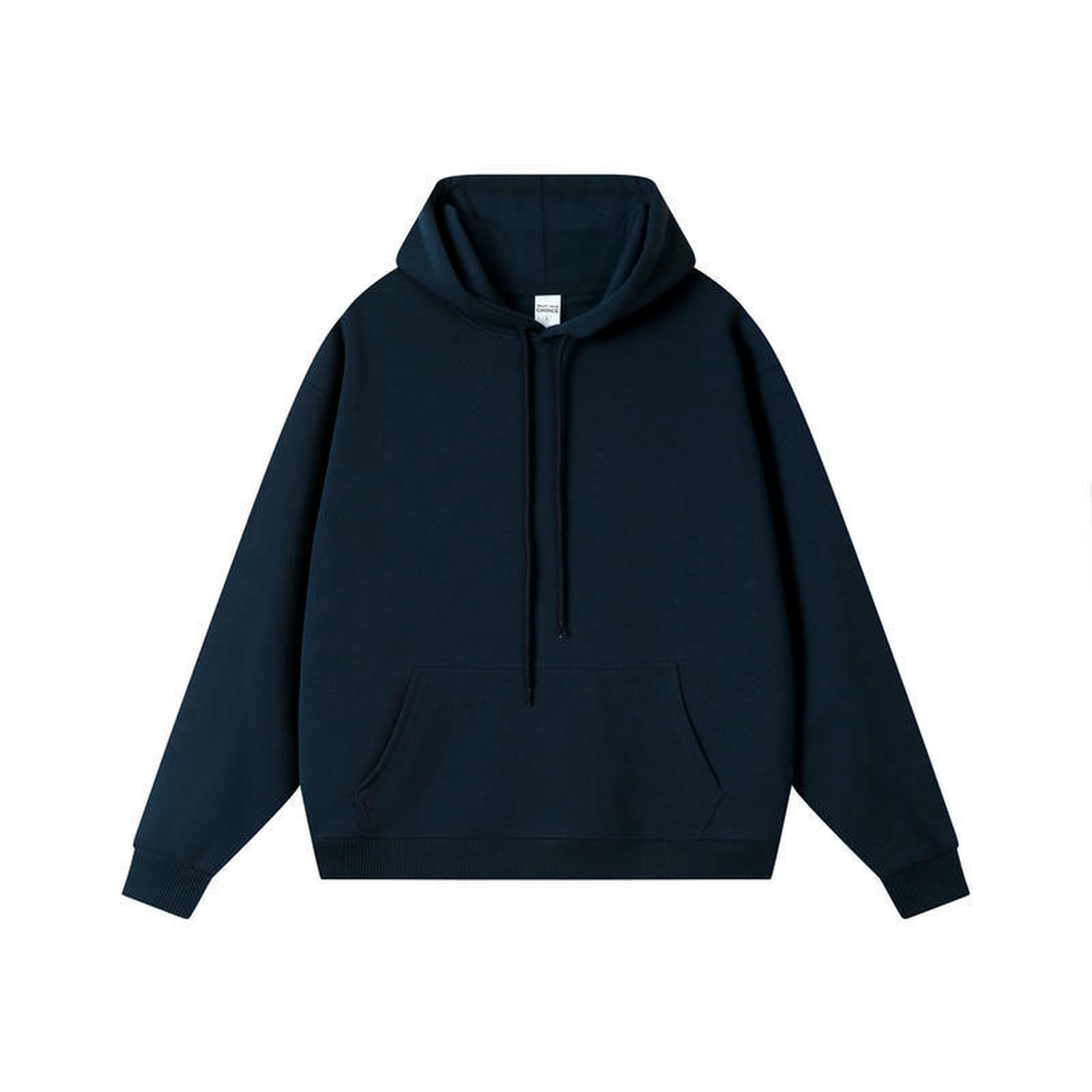 Bluza zimowa bawełniana bluza z kapturem, modna marka, luźna męska