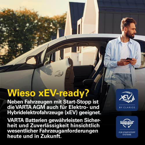 VARTA Silver Dynamic AGM Batterie A6 – Start-Stop und xEV Autobatterie 12V 80Ah 800A – Starterbatterie für Autos mit hohem Energiebedarf – Bild 6