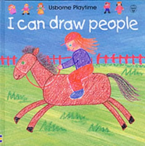 I Can Draw People (Usborne Playtime) 0746037058 Book Cover