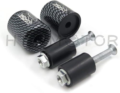 Miniatura 4 de Compatible con extremos de barra de carbono Suzuki Gsxr 600 750 1000 1300 Hayabusa Katana Sv650S Tl1000S Bandit B00YWBV0ES