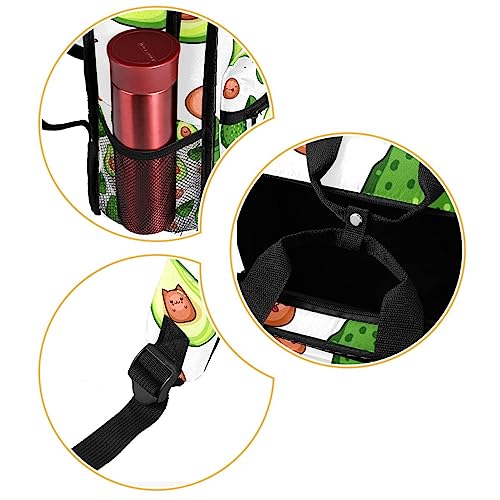 Sac à dos pour garçons motifs fruits avocat coloré 35cm