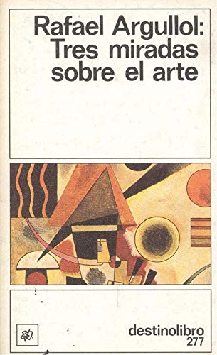 Portada de Tres miradas sobre el arte....DL