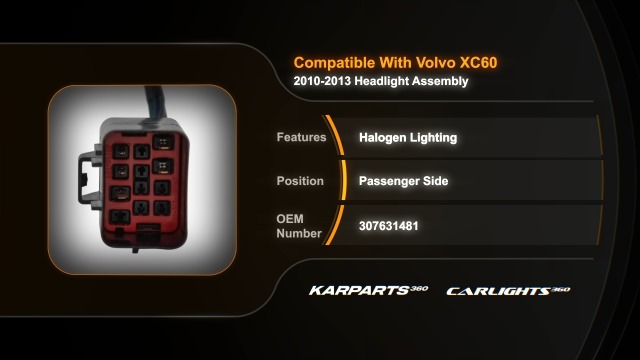 ウツボカエル Amazon.com: For Volvo XC60 2010-2013 Headlight Assembly