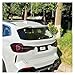 Car Tail Wing Fixed Wind Spoiler Rear Top Wing Compatible For BMW X3 G01 2018-2024 Modified Decoration Accessories(Gloss Black)