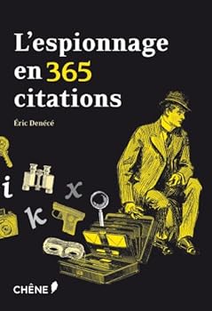 Paperback L'espionnage en 365 citations [French] Book