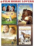 4-Film Horse Lovers: The Reason/ The Horse Dancer/ The Adventures of Champion: The Wonder Horse/ Dreamer: Inspired by a True Story [DVD, 4-Pack, 5-Disc Set] Region 1/A