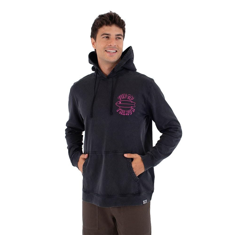 Hurley Hoodie men - Sider Black