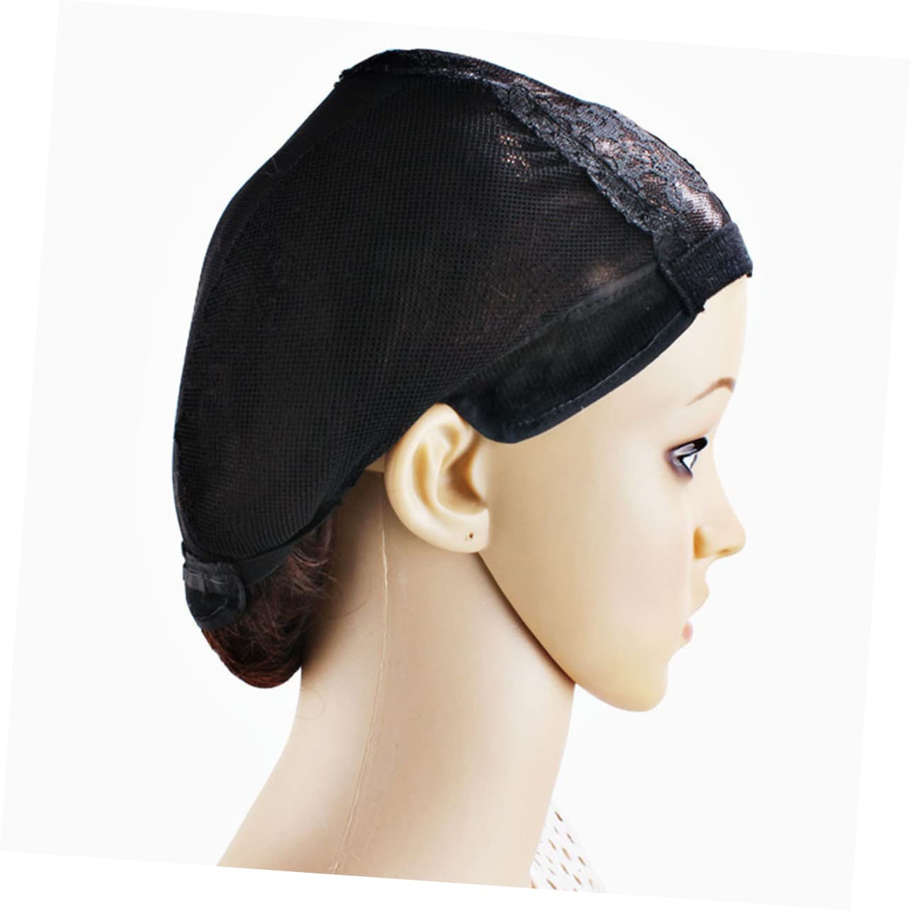 Beavorty 3pcs Elastic Wig Caps for Making Wigs Comfortable and Stretchy Mesh Headwear for Various Head Durable and Lightweight Design for Special Occasions