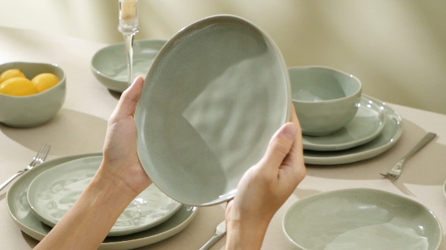 Amazon.com | Stone Lain Mirella 16-Piece Dinnerware Set Stoneware