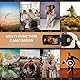 ORDRO B320 Videokamera Camcorder 1080P, 18X Zoom Vlog Kamera, Nachtsicht Kamera, 270° Drehbares HD-Display für Vlogging, YouTube und Videoaufnahmen​