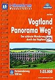 Hikeline Fernwanderweg Vogtland Panorama Weg, Der schönste Wanderweg durch das Vogtland, 228 km,Wanderführer und Karte, 1:35.000, wasserfest und reißfest, GPS zum Download - Herausgeber: Esterbauer Verlag 
