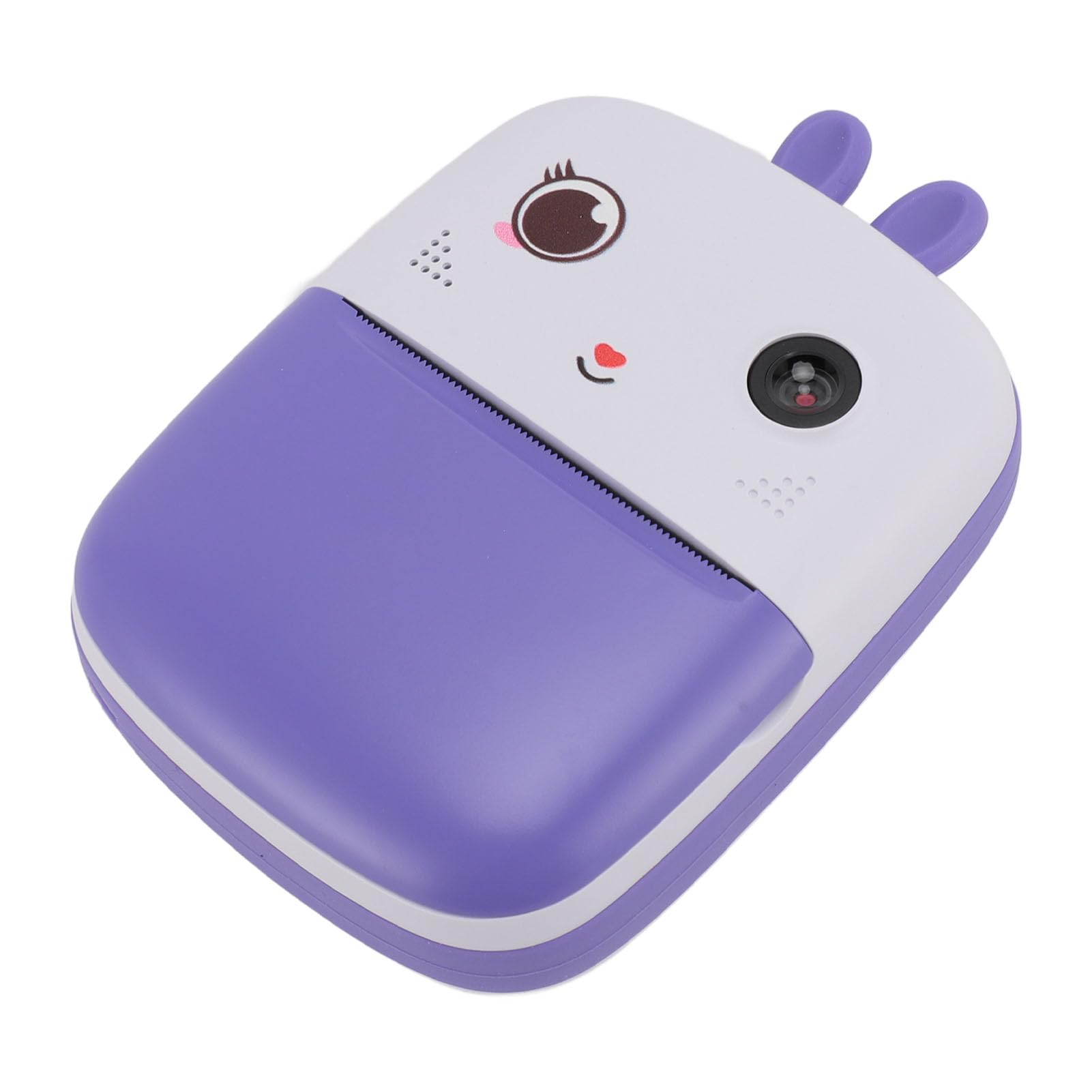 Kinder-Sofortbildkamera 48M 1080P Doppelkameras 2,4-Zoll LCD Digitalkamera für Kleinkinder (Lila)