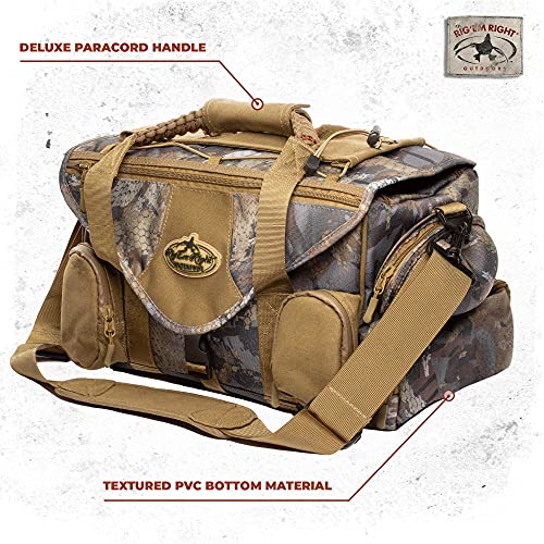 Rig'em Right Waterfowl Shell Shocker Xlt Duck Hunting Blind Bag With Molded Ammo Compartments, Sunglasses Case, Drink Holder And More (Gore Optifade Timber Camo) #TOP4