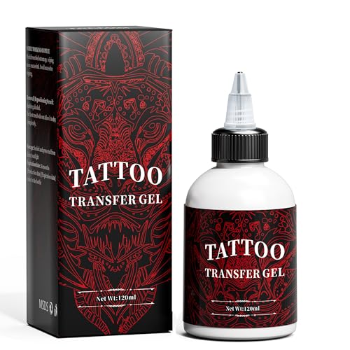 Phomemo Tattoo Transfer Gel, Stencil Stuff for Tattoo Artists & Tattoo Beginners, Tattoo Supplies for Tattooing, 4 Ounce