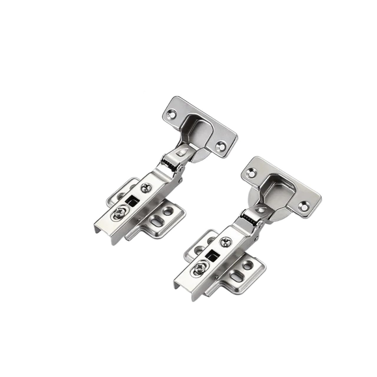 Cidegoo 45 Degree Cabinet Hinges 2Pcs 45/90 Degree Hinge With Hydraulic Damper For Corner Door Soft Closing Hinges For Cabinet Cupboard Wardrobe For Cupboard Furniture(45 Degree)