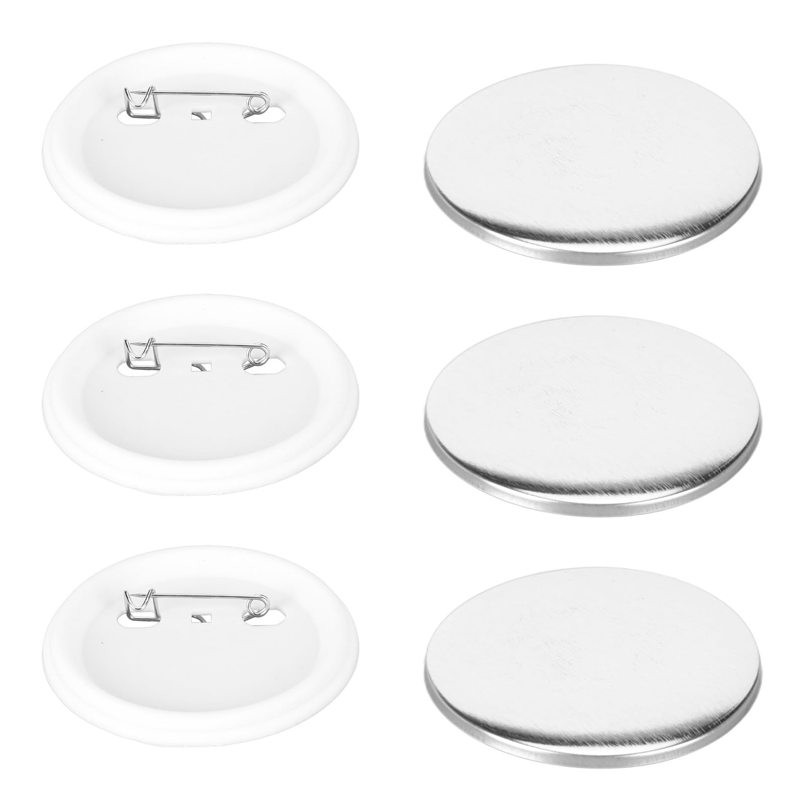 Badges vierges 58 mm pour projets DIY et animations de fêtes créatives