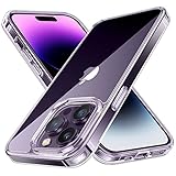 NIMASO クリアケース iPhone 14 Pro 用 米軍MIL規格 PC背面 SGS認証 衝撃吸収 保護ケース バンパー 傷つけ防止 アイフォン14 プロ対応 クリア タイプ NSC22G489