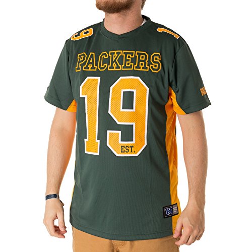 Majestic NFL GREEN BAY PACKERS Moro Mesh Jersey T-Shirt, Größe:M
