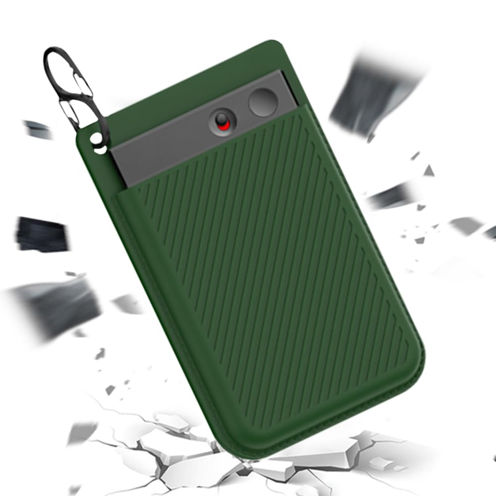 Coque en silicone pour PLAUD Note avec crochet et trou de charge