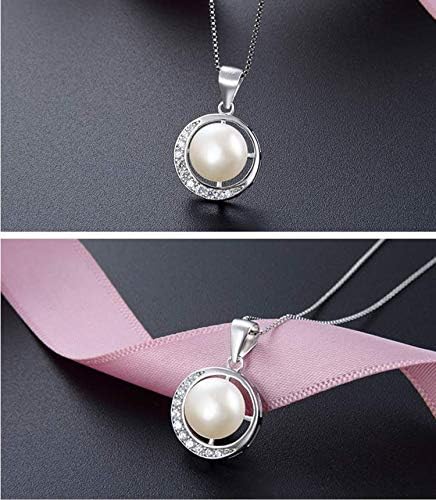 Daughter in Law Gifts for Daughter Silver Pearl Necklace White Gold Plated Birthday Gift Jewellery for Women - Image 4
