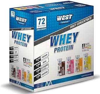 West Nutrition Whey Protein Tozu 72  ase Bir Kutuda 4 Aroma - Shaker