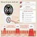 Holniva Handheld Red Light Therapy Device – Near Infrared Wand for Face & Body with 5 Modes and 21 LEDs, Portable Red Light Therapy for Knee, Shoulder, Back, Joint and Muscle Pain Relief