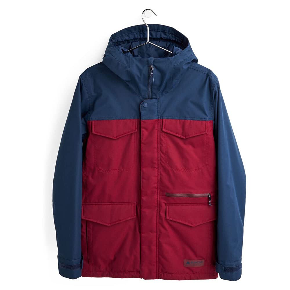 Burton Herren Covert Snowboard JackeAzul real, Negro Verdadero