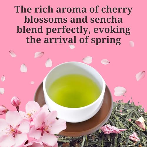 Té verde suelto Sakura Sencha 30g miniatura 3