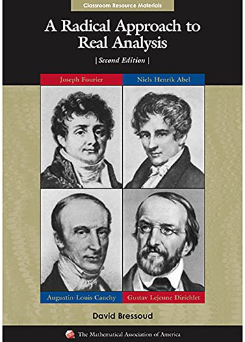 A Radical Approach to Real Analysis (Mathematical Association of America Textbooks)