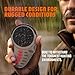 Cass Creek Ergo Electronic Boar Call, Compact Handheld Hunting Caller, Digital Sound Quality, Easy One-Hand Operation, 5 Authentic Calls