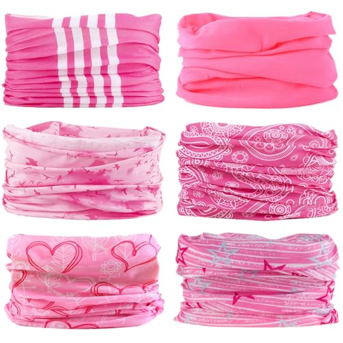 Image of Venswell Neck Gaiter Face Mask Men Women,Seamless Bandana Rave Face Cover Scarf Mask,Balaclava,Headband, Head Wrap,Headwear