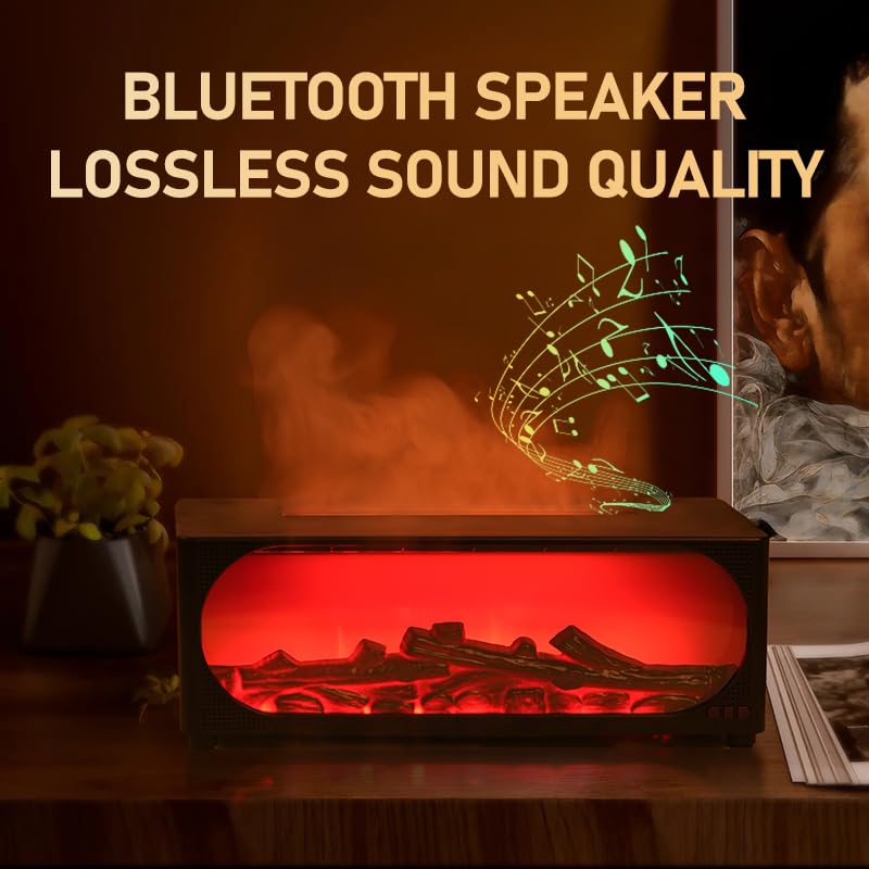 Difusor Aromático Ultrasónico con Luz y Música miniatura 3