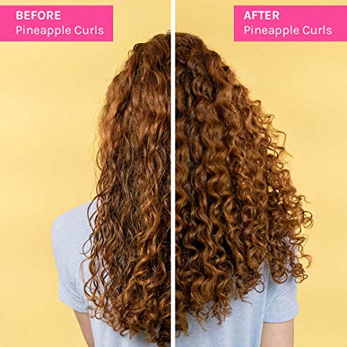 Pacifica Beauty, Pineapple Curls Curl Enhancing Natural Shampoo, For Curly, Coily, & Textured Hair Types, Fresh Pineapple Scent, Hyaluronic Acid + Argan Oil, Silicone Free, Vegan + Cruelty Free #TOP2