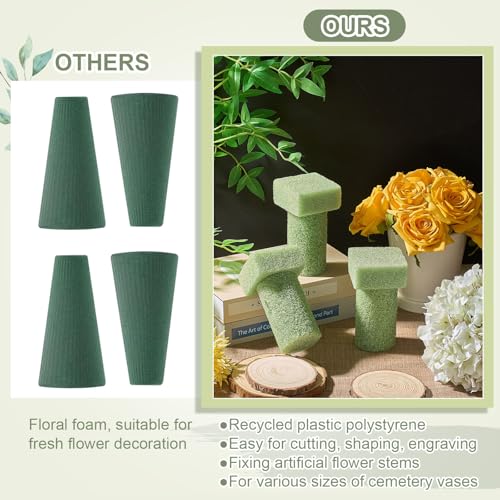 Mousse florale pour vase évitant le basculement des bouquets