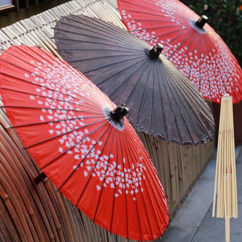 Support Parapluie en Bambou pour Fête et Décoration de Table Chic