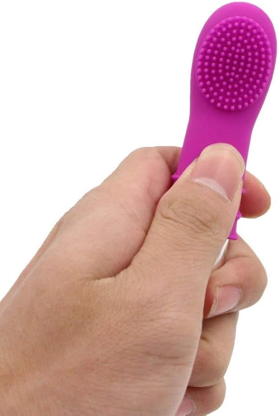 Yema dedos Vibrador Sex juguete para mujeres clítoris Pincel ...