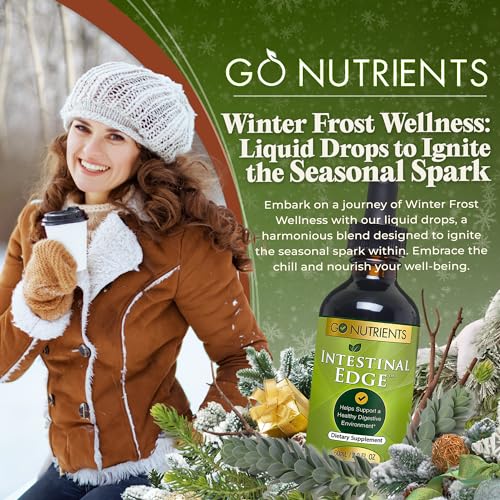 Go Nutrients Intestinal Edge Gut Detox Cleanse for Humans: Enhance Digestive Health, Boost Energy, Clear Skin with Black Walnut, Wormwood, Clove & Gentian Root for Adults & Kids 2oz Liquid Drops - Image 4