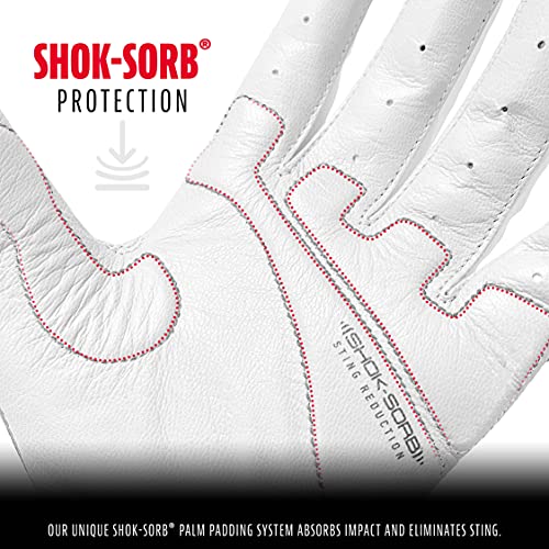 image for Franklin Sports MLB Baseball Batting Gloves - Shok-Sorb X Batting Glov