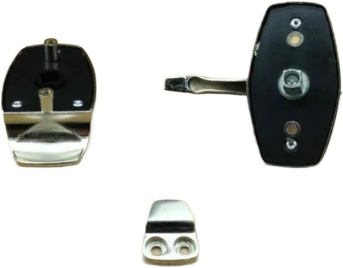 Public Toilet Indicating Door Locks Restroom Partition Hardware Fittings Buckles Locks Rarelock LK1007 1Pcs(Overlap Door 12mm)