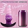 Anal Butt Plug Monster Fantasy Dildo Analplug für Männer Frauen Anfänger den Mann xxl Sex Analplugs Knot Prostata Silikon Horse Dildos Plugs Butplug Analdildos Buttplug Groß Analspielzeuge Extrem #4