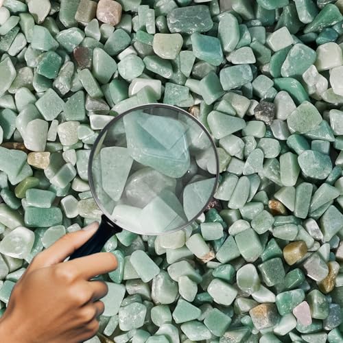 Image of Green Aventurine Chips Bulk 1lb, 600+ Pieces, 8-15mm Natural Gemstones