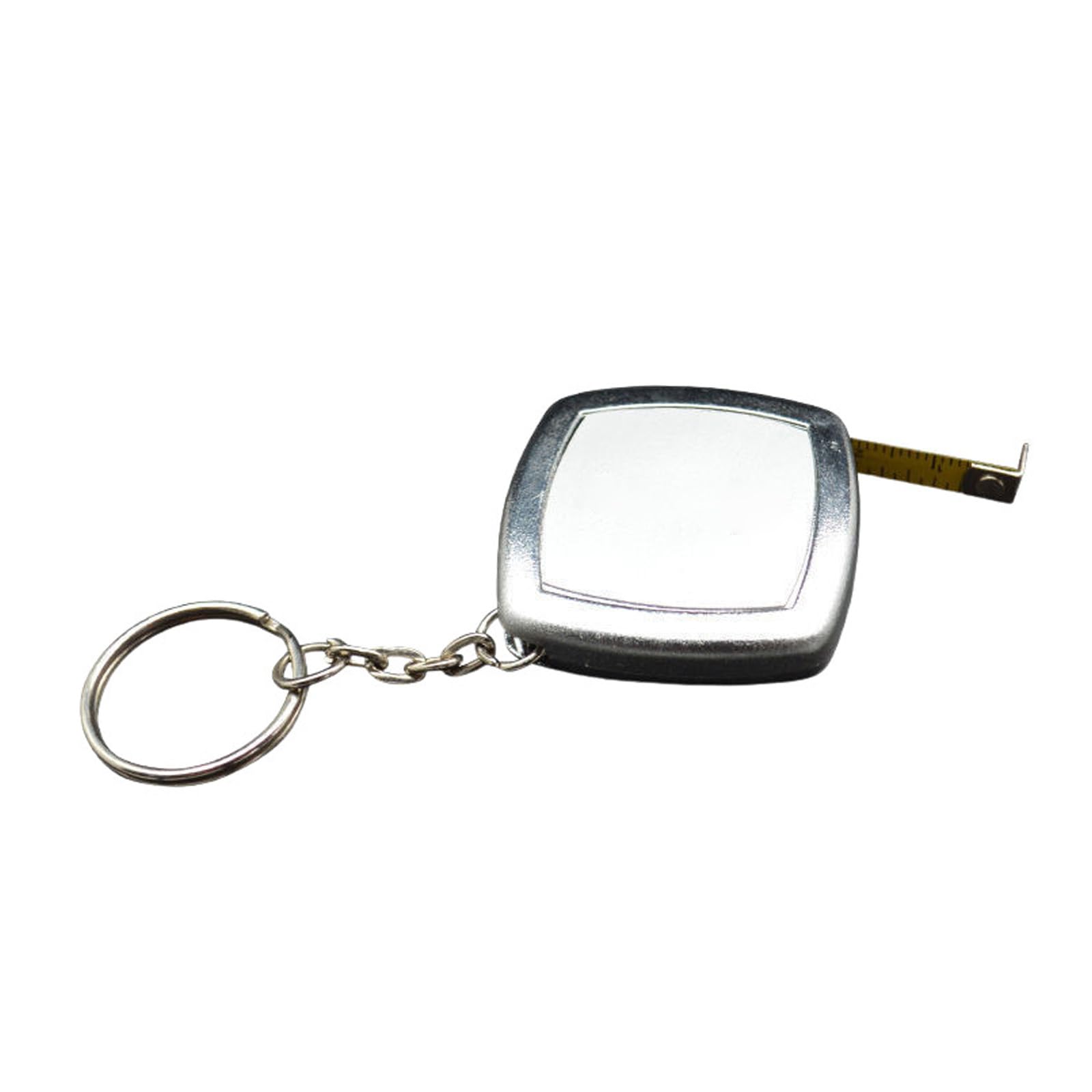 Pocket Size Retractable Measuring Tape Keychain Tape Measure Small Steel Tape Measure Portable Measurement Tool 2 Meter