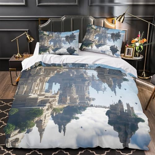 Housse de couette cerf 3D super douce lit double de luxe