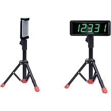 Laser Timer Sprint Timer for Track Wireless Race Clock, Stopwatch for Speed Training, Adjustable Tripod Precision Laser Racing TimeSmaller Tripod