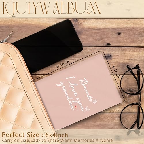 Álbum de fotos para abuela, regalo para el Día de la Madre o cumpleaños, tamaño 4x6 pulgadas, para 36 fotos, diseño personalizable miniatura 6