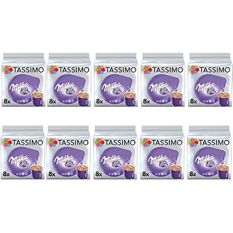 Dosettes chocolat chaud Tassimo Milka Cover